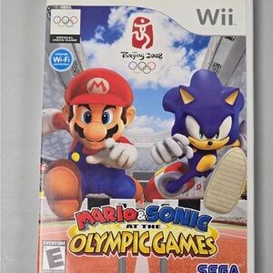 Nintendo Mario & Sonic Olympic Games Wii - Red, Blue, Yellow